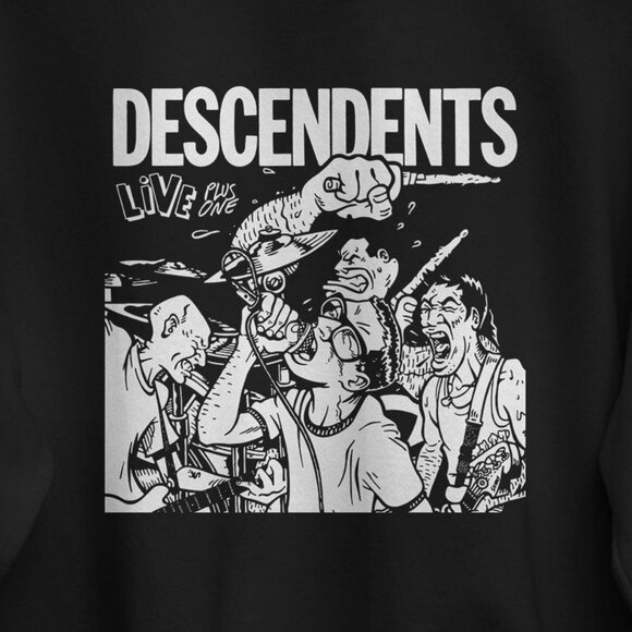 Descendents Live Plus One Punk Rock Band 80s Tour Music Graphic Sweat 05 - Picture 2 of 5